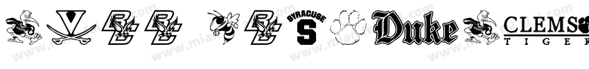 NCAA Washington St字体转换